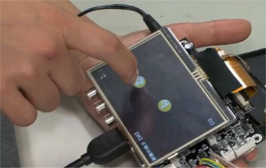 Figure 8: Prototype touch system.